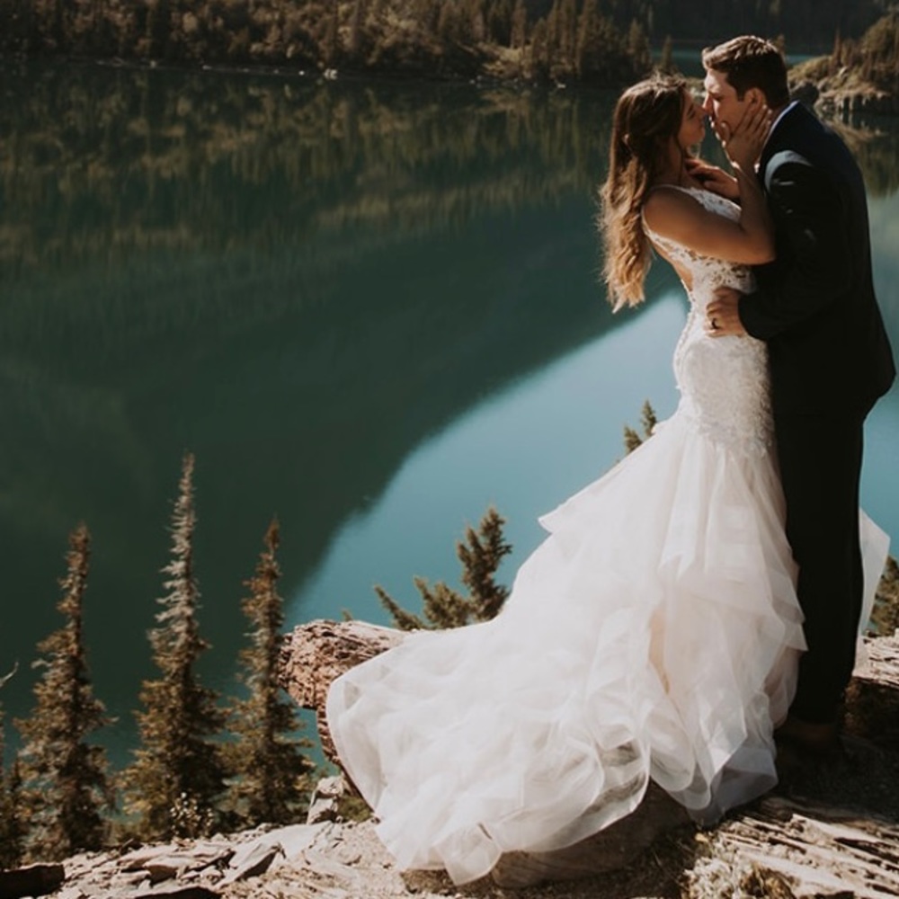 Custom wedding dress